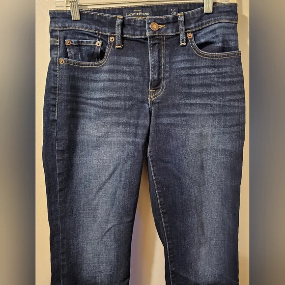 Lucky Brand Dark Blue Ankle Jeans - Picture 2 of 14